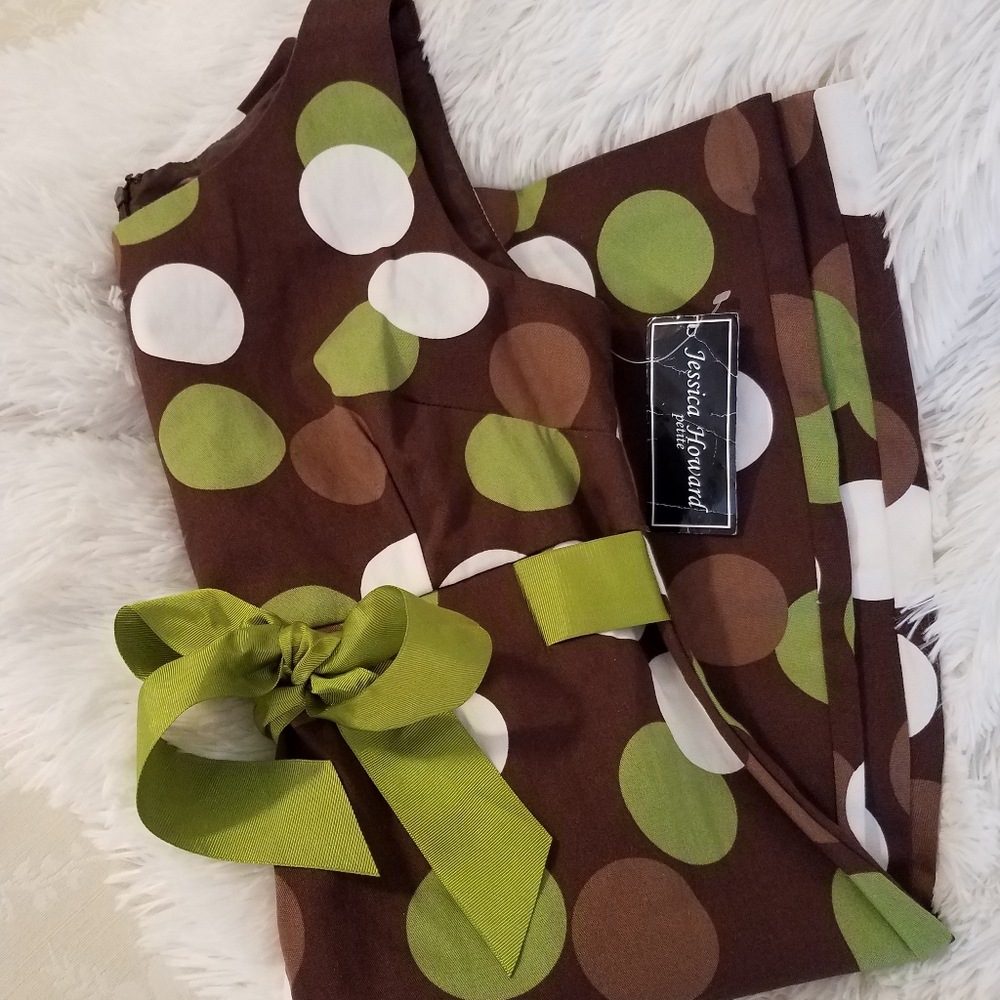 Jessica Howard Polka Dot Dress